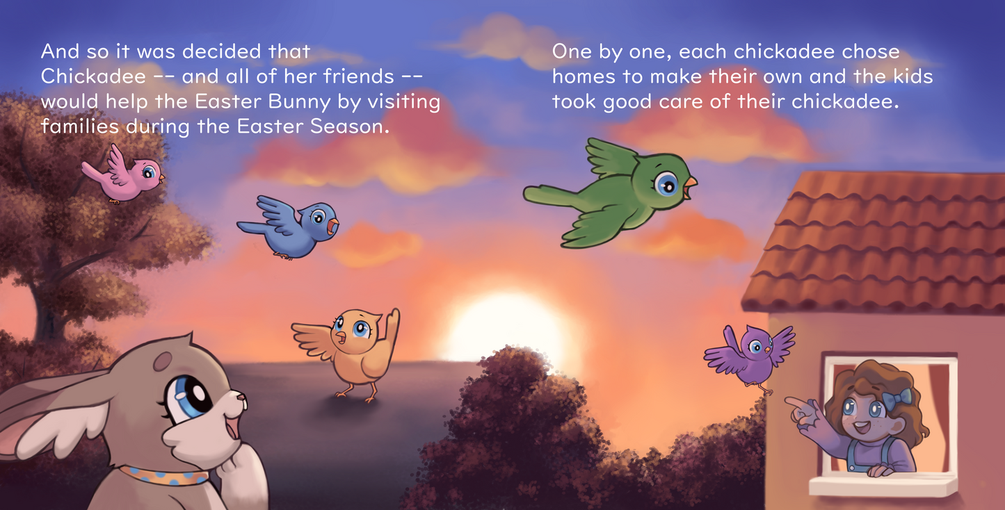 Check Upon Chickadee Easter Gift Set